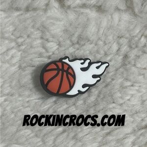 Basketball Croc Charm